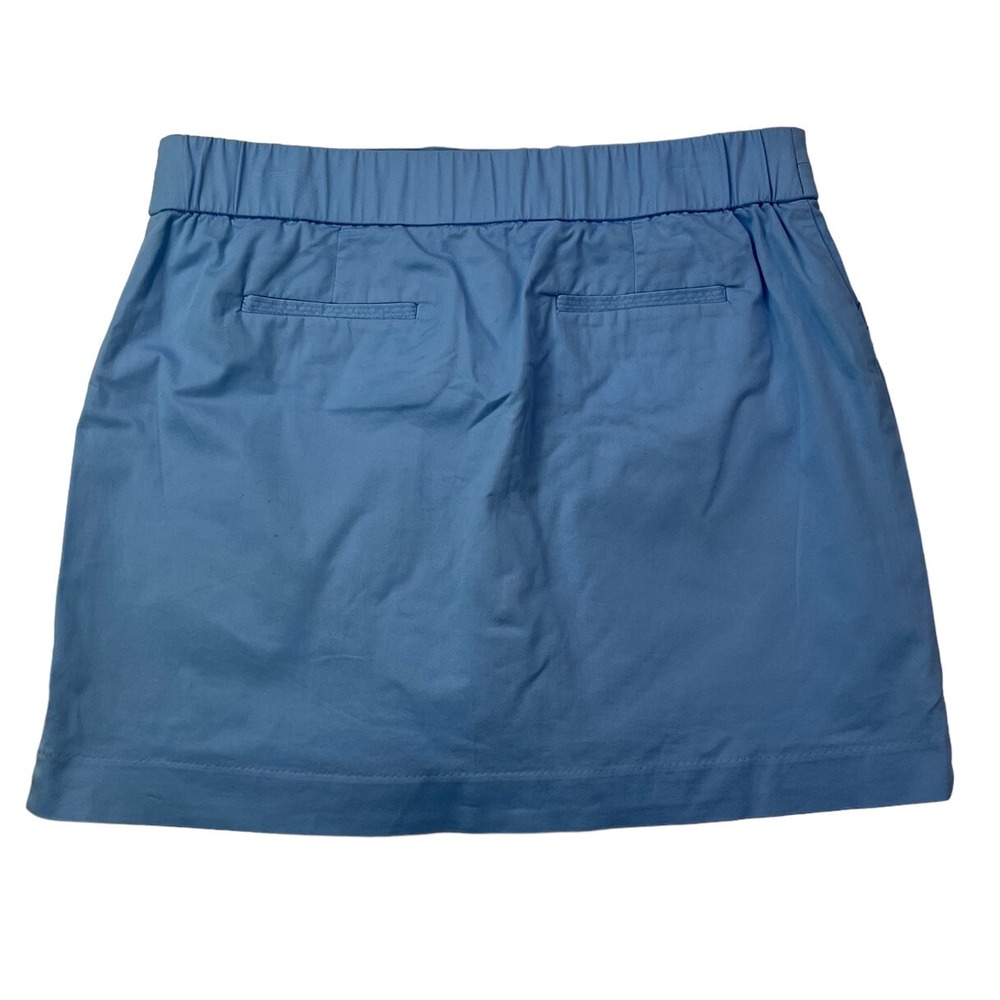 Coral Bay Women's‎ Size 12 Blue Stretch Double-Button Skirt w/Shorts Skort - Picture 2 of 12